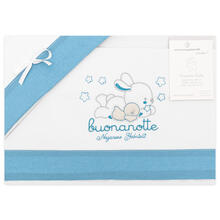 LENZUOLO 3 PZ CULLA RICAMATO 