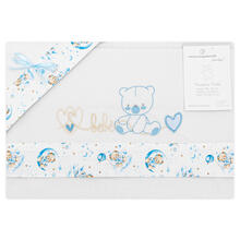 LENZUOLO 3 PZ CULLA RICAMATO 