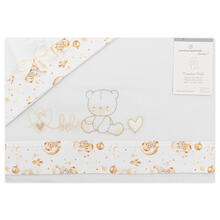 LENZUOLO 3 PZ CULLA RICAMATO 