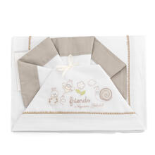 LENZUOLO 3 PZ LETTINO RICAMATO 