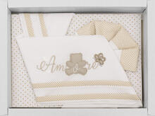 LENZUOLO CULLA 3 PEZZI NEONATO 