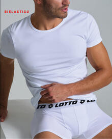 MAGLIA UOMO MEZZA MANICA GIROCOLLO COTONE ELASTICIZZATO 