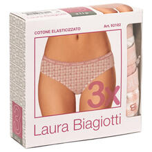 MINISLIP DONNA COTONE ELASTICIZZATO FANTASIA 