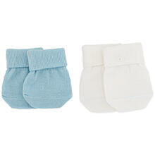 MUFFOLE NEONATO IN CONFEZIONE DA 2 PEZZI MADE IN ITALY 