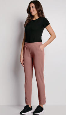 PANTALONE A SIGARETTA CON SPACCHETTO 