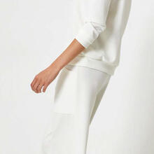 PANTALONE CON TASCA FELPINA IN VISCOSA 