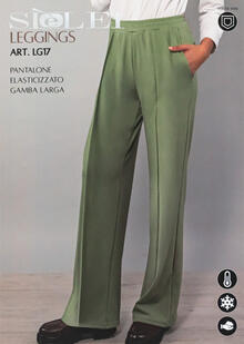 PANTALONE DONNA NEW LOOK CON VESTIBILITA' ZAMPA 