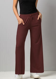 PANTALONE LARGO CON TASCHE 