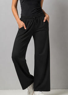PANTALONE LARGO CON TASCHE 
