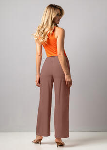 PANTALONE LARGO VISCOSA ELASTICIZZATA 