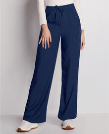 PANTALONE MORBIDO A GAMBA LARGA 