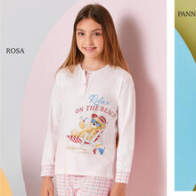 PIGIAMA BIMBA LUNGO JERSEY 