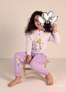 PIGIAMA BIMBA LUNGO JERSEY 8-10 ANNI 