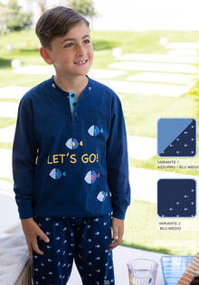 PIGIAMA BIMBO LUNGO JERSEY 