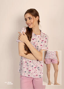 PIGIAMA DONNA 3 PEZZI 