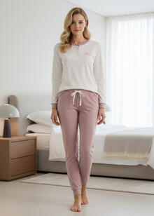 PIGIAMA DONNA INTERLOCK 