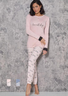 PIGIAMA DONNA INTERLOCK 