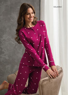 PIGIAMA DONNA INTERLOCK 
