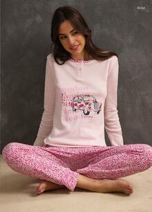 PIGIAMA DONNA INTERLOCK 