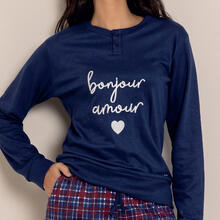 PIGIAMA DONNA INTERLOCK 