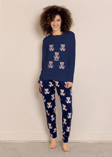 PIGIAMA DONNA INTERLOCK 