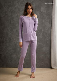 PIGIAMA DONNA INTERLOCK GIACCA 
