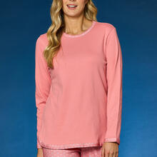PIGIAMA DONNA INTERLOCK GIROCOLLO