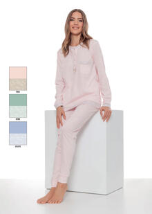PIGIAMA DONNA LUNGO JERSEY 