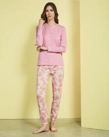 PIGIAMA DONNA LUNGO JERSEY 