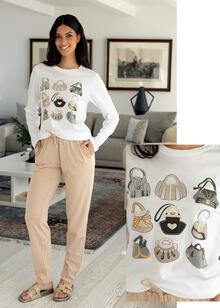 PIGIAMA DONNA LUNGO JERSEY 