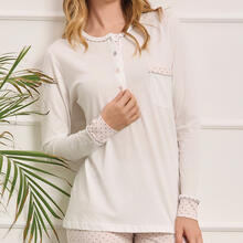 PIGIAMA DONNA LUNGO JERSEY 