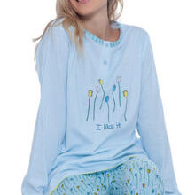 PIGIAMA DONNA LUNGO JERSEY 