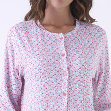 PIGIAMA DONNA LUNGO JERSEY APERTO IN SCATOLA 