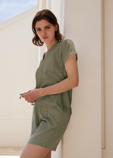 PIGIAMA DONNA MEZZA MANICA PANTALONCINO JADEA 