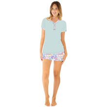 PIGIAMA DONNA MEZZA MANICA PANTALONCINO 
