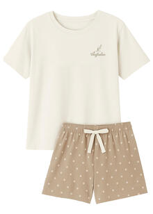 PIGIAMA DONNA MEZZA MANICA PANTALONCINO 