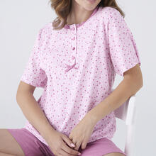 PIGIAMA DONNA MEZZA MANICA PANTALONCINO 