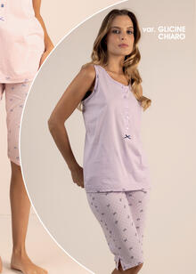 PIGIAMA DONNA SPALLA LARGA PESCATORE 