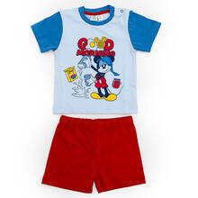 PIGIAMA NEONATO COTONE MANICA CORTA MICKEY 