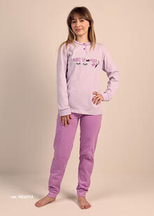 PIGIAMA RAGAZZA LUNGO JERSEY 