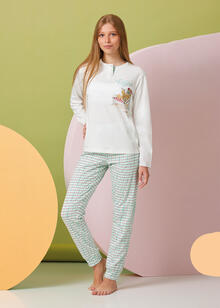 PIGIAMA RAGAZZA LUNGO JERSEY 