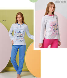 PIGIAMA RAGAZZA LUNGO JERSEY 