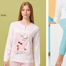 PIGIAMA RAGAZZA LUNGO JERSEY 
