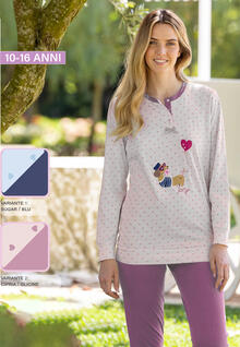 PIGIAMA RAGAZZA LUNGO JERSEY 