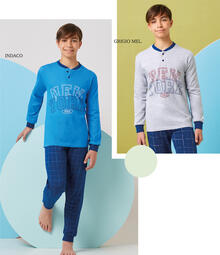 PIGIAMA RAGAZZO LUNGO JERSEY 