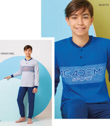 PIGIAMA RAGAZZO LUNGO JERSEY 