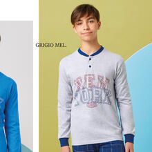 PIGIAMA RAGAZZO LUNGO JERSEY 