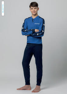 PIGIAMA RAGAZZO LUNGO JERSEY LOTTO 