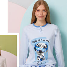 PIGIAMA RGAZZA LUNGO JERSEY 