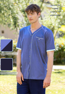 PIGIAMA UOMO 3 PEZZI  APERTO 